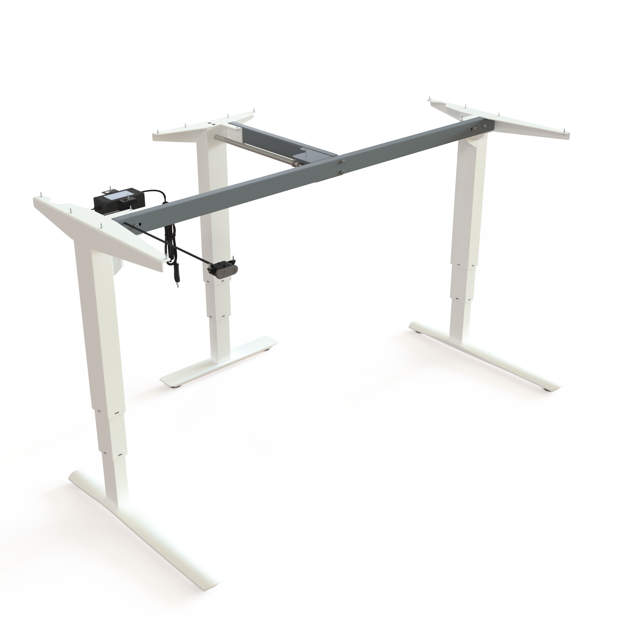 Electric Desk Frame | Width 152 cm | White