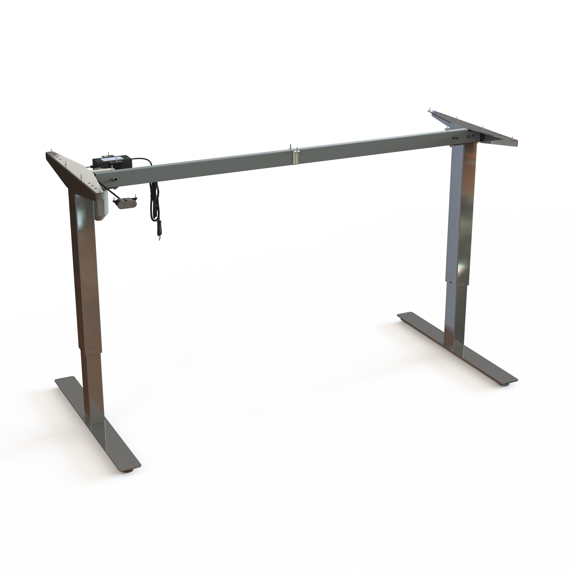 Electric Desk Frame | Width 152 cm | Chrome
