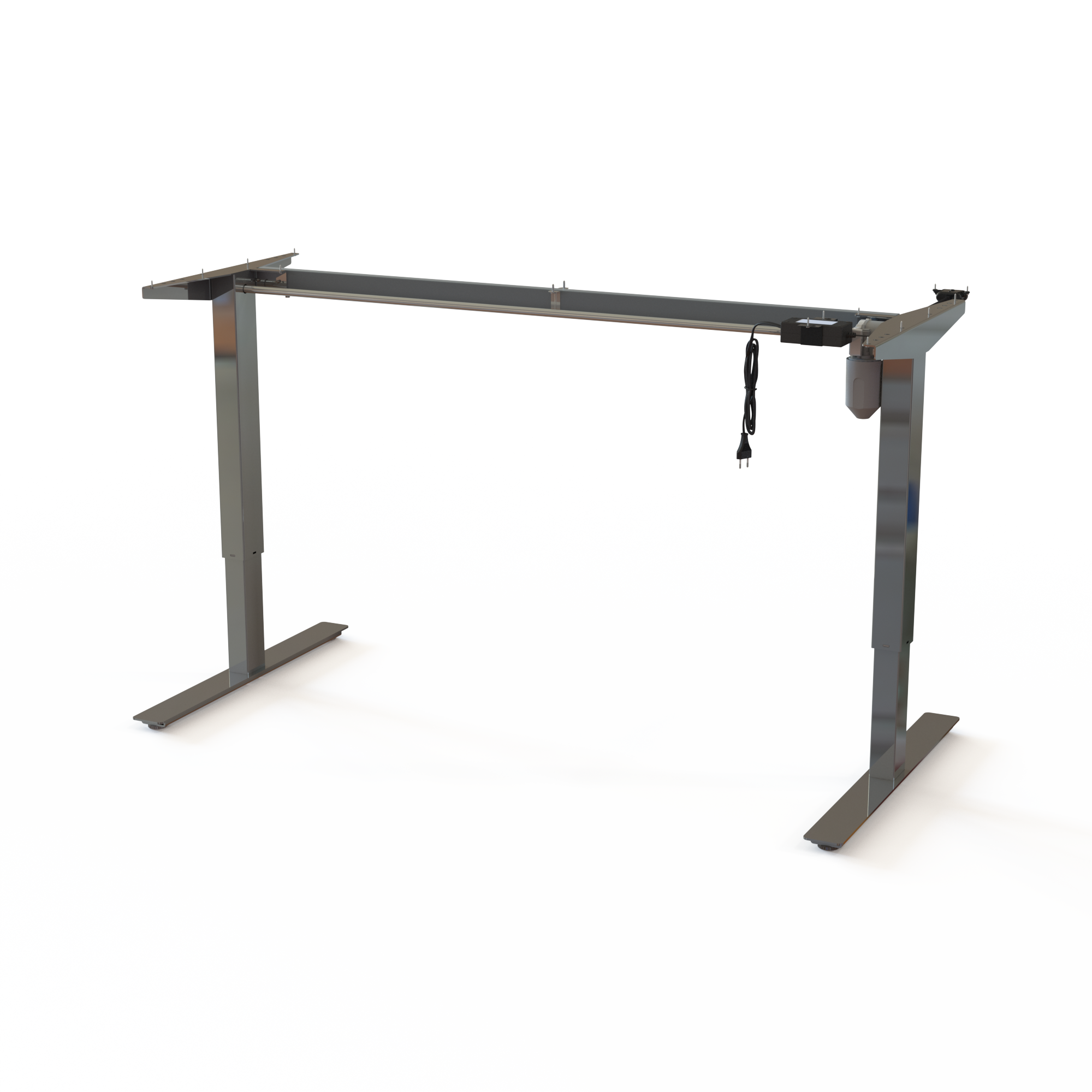 Electric Desk Frame | Width 152 cm | Chrome