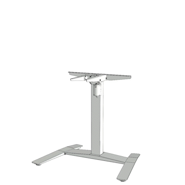 Electric Desk Frame | Width 79 cm | White